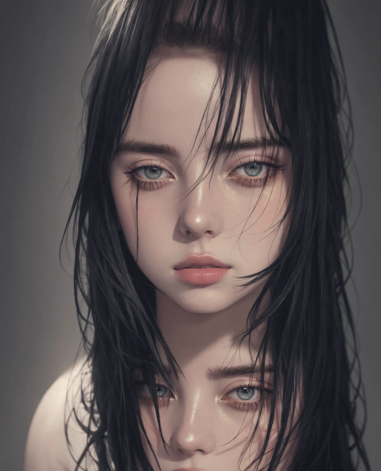 high detail photo of 1girl billieeilish,, professional, photography, excellent lighting, impeccable, precision, rich colors, deep shadows, clarity, high-resolution, razor-sharp, composition, light and shadow, timeless beauty, captivated, artistry, craftsmanship, elegance, sophistication, exquisite, details, atmosphere, balance, masterful, technique, expertly captured, stunning, visual impact, top-quality, compelling, professional-grade, aesthetics, flawless, remarkable, perfection, attention, dynamic, evocative, nuanced, depth, vibrancy, masterclass, breathtaking, awe-inspiring, high-definition, alluring, enchanting, texture, storytelling, mesmerizing, cinematic, elite, artistry.