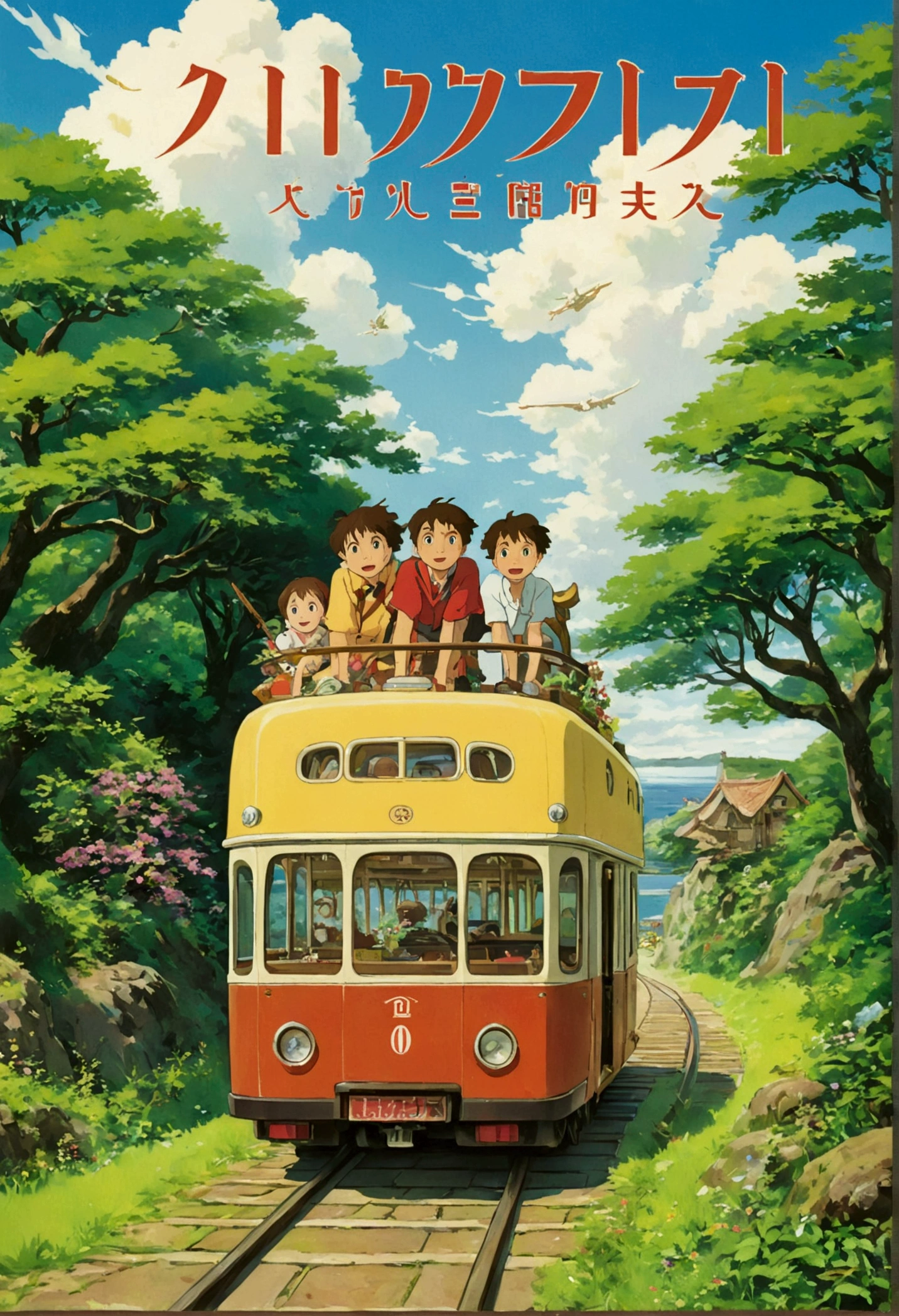 Ghibli reluctant machine calendar Summer vacation