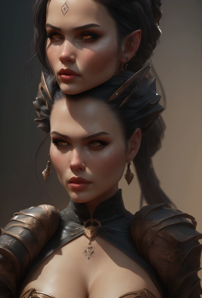 She somehow Belongs on a sticker edition yet featured on artstation and trending on zbrush central at the same time
