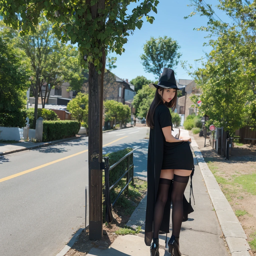 black stockings