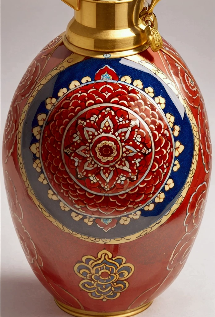 Ceramic material、Steady and strong、Emperor、Enamel pattern、Bottle design