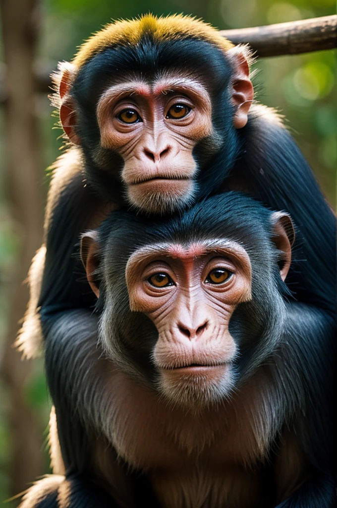 Chinese monkey without clothes