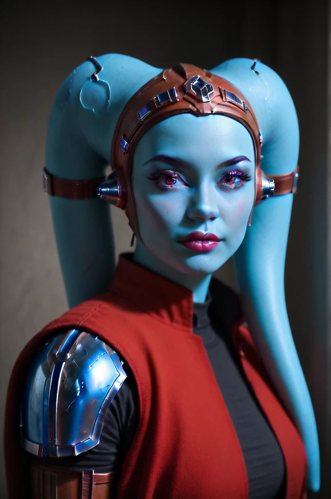 a ((fall body)) ((female twi'lek ))mandalorian, beautiful detailed eyes, beautiful detailed lips, extremely detailed face, long eyelashes, mandalorian armor, sci-fi, cinematic lighting, dramatic, epic, intricate details, hyper-realistic, 8k, high-quality, photorealistic