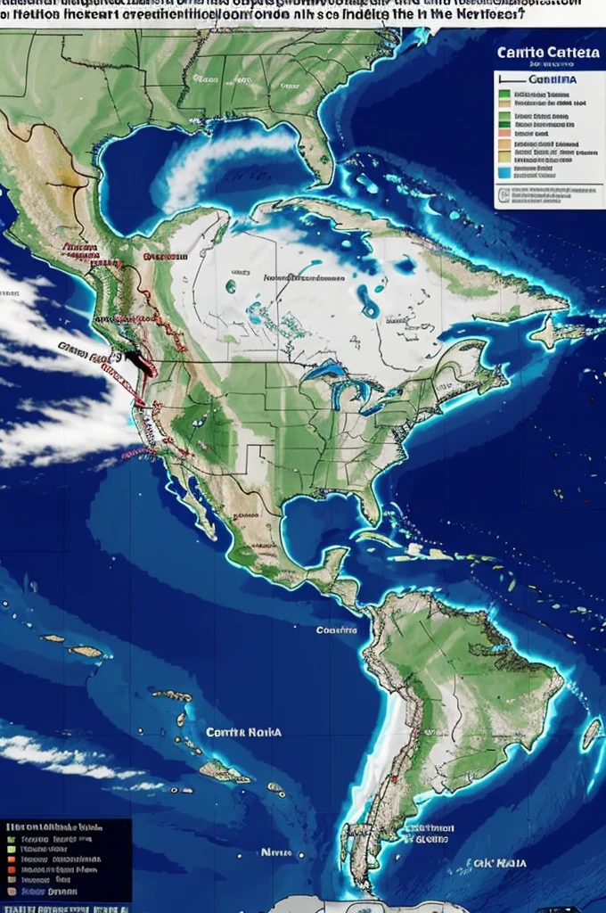 Take a profile photo about the weather, put a map of Central America, put a big hurricane with little white dots posing as lightning, and put a text below that says "Central American Meteorology"