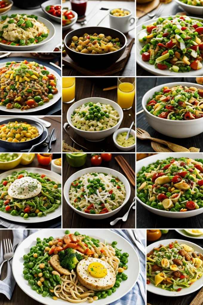 Images of a solidarity meal