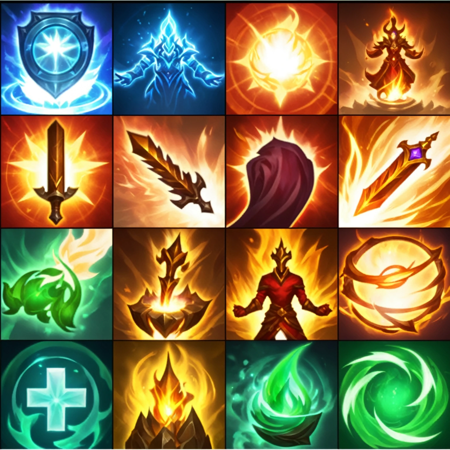 Skill Icon，Game Resources，King Glory style，video game skills competencies, Capability Image, Skill competency art, World of Warcraft Spell Icons, Mysterious art style, Character Icon, holy fire spell art, holy fire spell art, Game Icon Assets, arcane league of legends, Crafting a Spell, League of Legends Arcane, Cast an epic spell, Mystic Jace