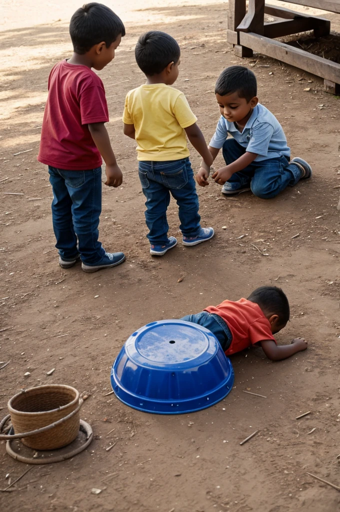 Children playing