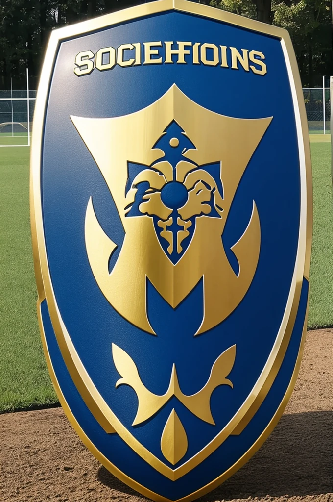 Soccer shield called Revelations FC