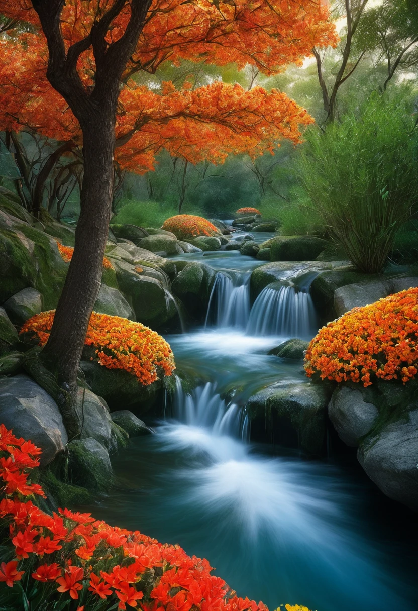 The images I see now that I am stone are fascinating, the forests and deserts where I lived are totally different. , They are a beautiful stone, I am a diamond. The images that I see and that I have seen are impressive. Seeing what the flowers and trees are like is impressive. ,The forests and deserts seem full of magic, the rivers show their best face, the style is very real very real ,the composition of the image applies all the rules of photography and cinema lighting is used , the background looks impressive the depth of field is visible you can see natural colors you can see the detail of the flowers of all