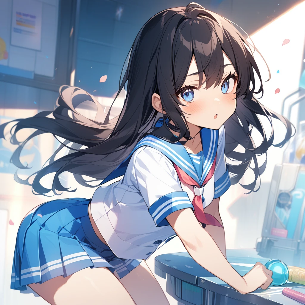 1girl, blue bloomer, fit T-shirts, sweat, full body shot, smile, no bangs, ponytail, playing trumpet,
photographrealistic, Sense of depth, Absurd resolution, High resolution, 8K, 4K, detail, Best Quality, (Raw photo, Best Quality, masters:1.2), (Realistic, Photorealsitic:1.37), ultra-detailliert,