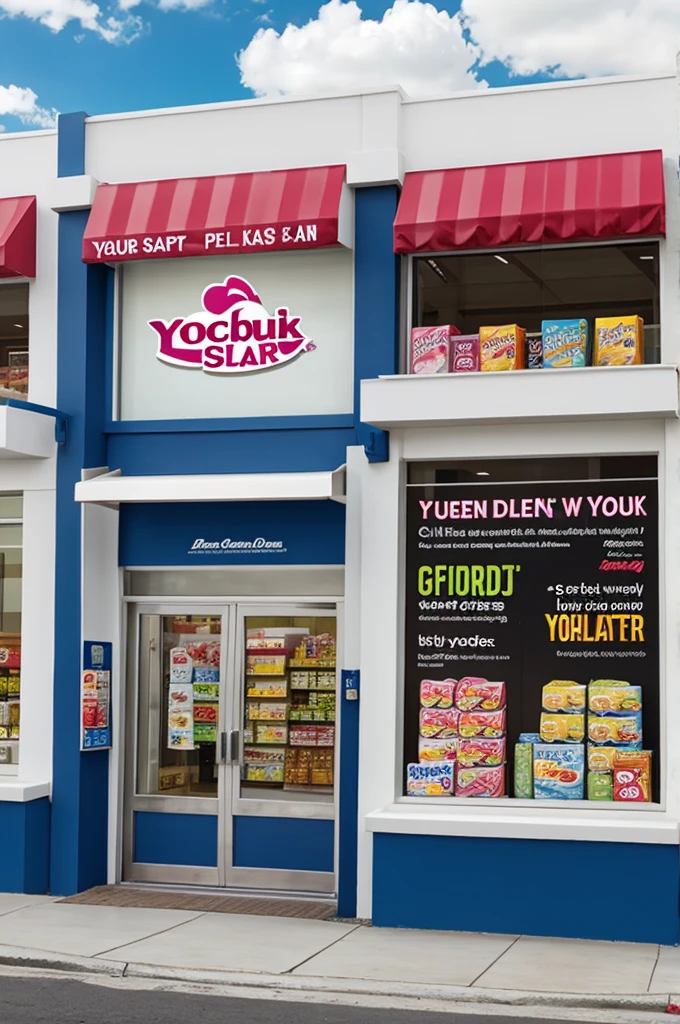 Yogurt sales advertising