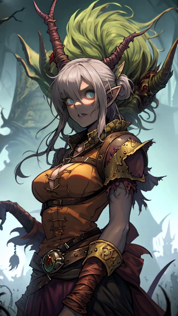 Dungeons and dragons zombie girl