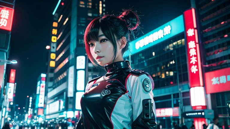 Japanese women　Beauty　cyber punk　Android