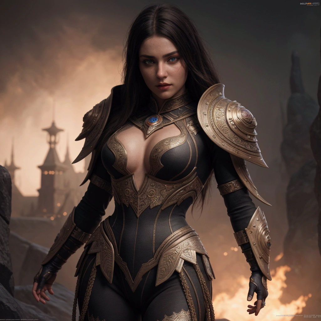 (8k Extremely Detailed Octane CG Wallpaper), the most beautiful work of art in the world, a full body shot of GITSKrystenR looking at the camera, (NSFW:0.75), full dynamic color, Intricate, High detail, sharp focus, dramatic, photorealistic painting by greg rutkowski