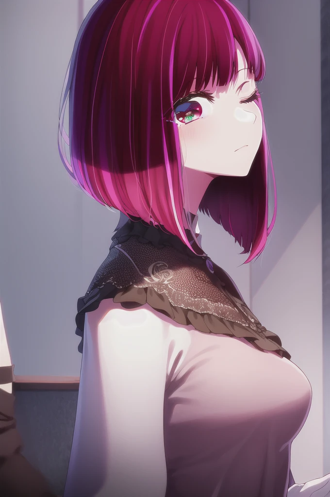 A girl，，short hair, Bangs, Red Hair, Hair between the eyes, Purple Eyes:（1.5),  (Medium breasts:1.2), 
rest  锁骨, Wedding dress，veil，wedding，Black dress，Flowers，dress，Black socks，Black knee socks，Black gloves，Long boots，Cleavage，
Looking at the audience, whole body, Open your mouth，lol，
indoors, church，permanent，permanent，微lol，With one eye closed，
rest (masterpiece:1.2), best quality, high resolution,  8k wallpaper, (illustration:0.8), (Beautiful and delicate eyes:1.6), Extremely detailed face, Perfect lighting, Extremely detailed CG, (Perfect hands, Perfect anatomical structure),