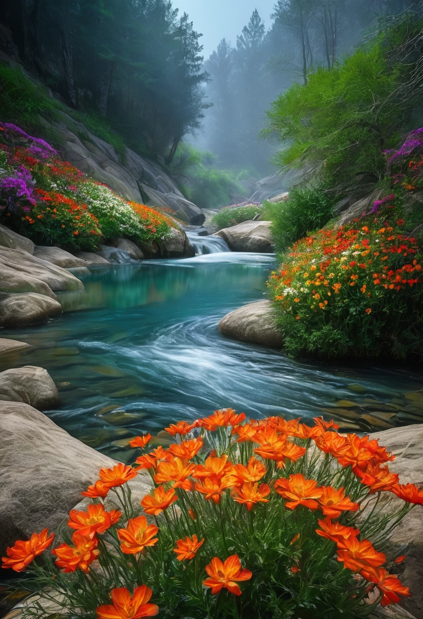The images I see now that I am stone are fascinating, the forests and deserts where I lived are totally different. , They are a beautiful stone, I am a diamond. The images that I see and that I have seen are impressive. Seeing what the flowers and trees are like is impressive. ,The forests and deserts seem full of magic, the rivers show their best face, the style is very real very real ,the composition of the image applies all the rules of photography and cinema lighting is used , the background looks impressive the depth of field is visible you can see natural colors you can see the detail of the flowers of all