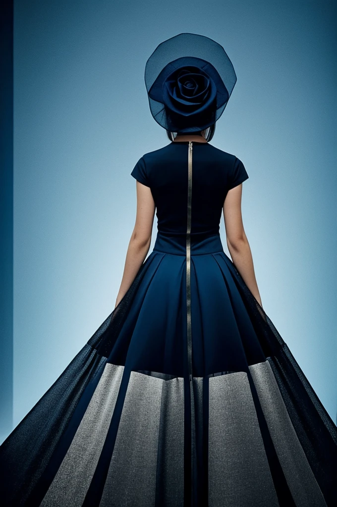 blue and black image