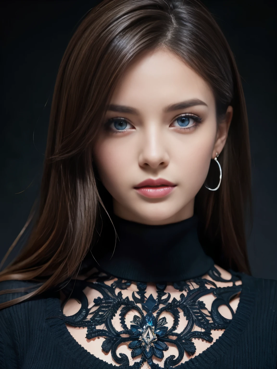 Very Beautiful princesse glowing eyes face portrait zoom sexy face sexy eyes sexy Mouth glowing eyes crystal eyes hyper realistic super detailed