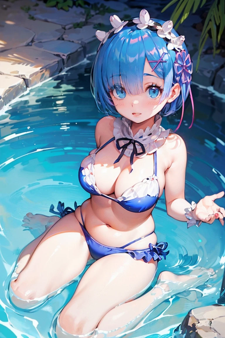 ((((超巨大なchest))))、(((Plump thighs)))、(((Rem of Re:zero)))、Swimwear、Looking into the camera、High Quality High Quality、8ｋ、((A shy smile and a wink))、(((((Description of the whole body)))))、High Angle Camera、chest、Palm tree、splash、水中の透明Swimwear、wonderful、(((((きつくて破れたSwimwear)))))、Aqua-sama、(((Giant Adult Rem))),Reaching out、Looking into the cameraで、barefoot、(((((超小さいSwimwear)))))、Tall Rem,Swimwear、Sweat、(((((Giant Magic Circle)))))、Sweat it out、Deserted island coast、tropical fish、Palm tree、Shortcuts、