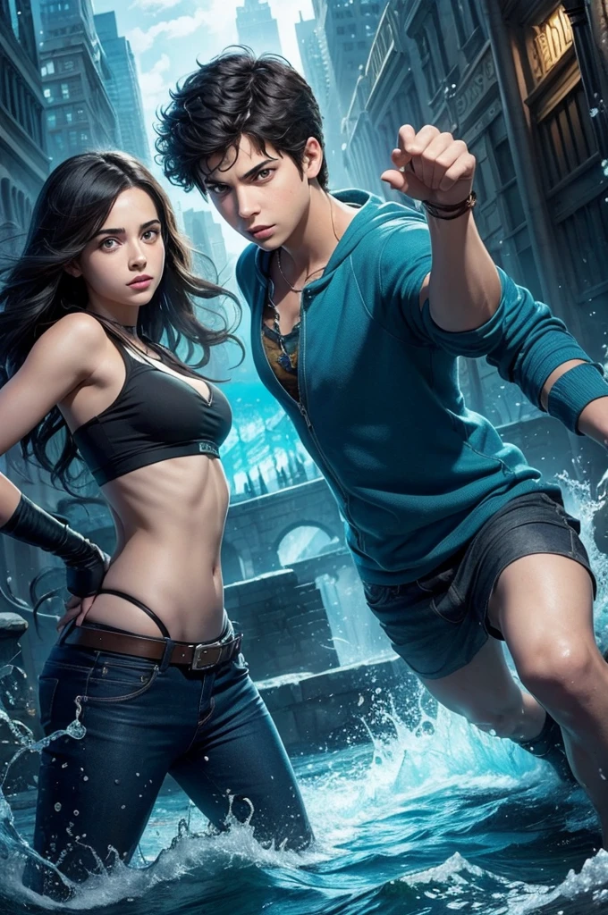 Create a Percy Jackson character based on Lauren Linsdey
