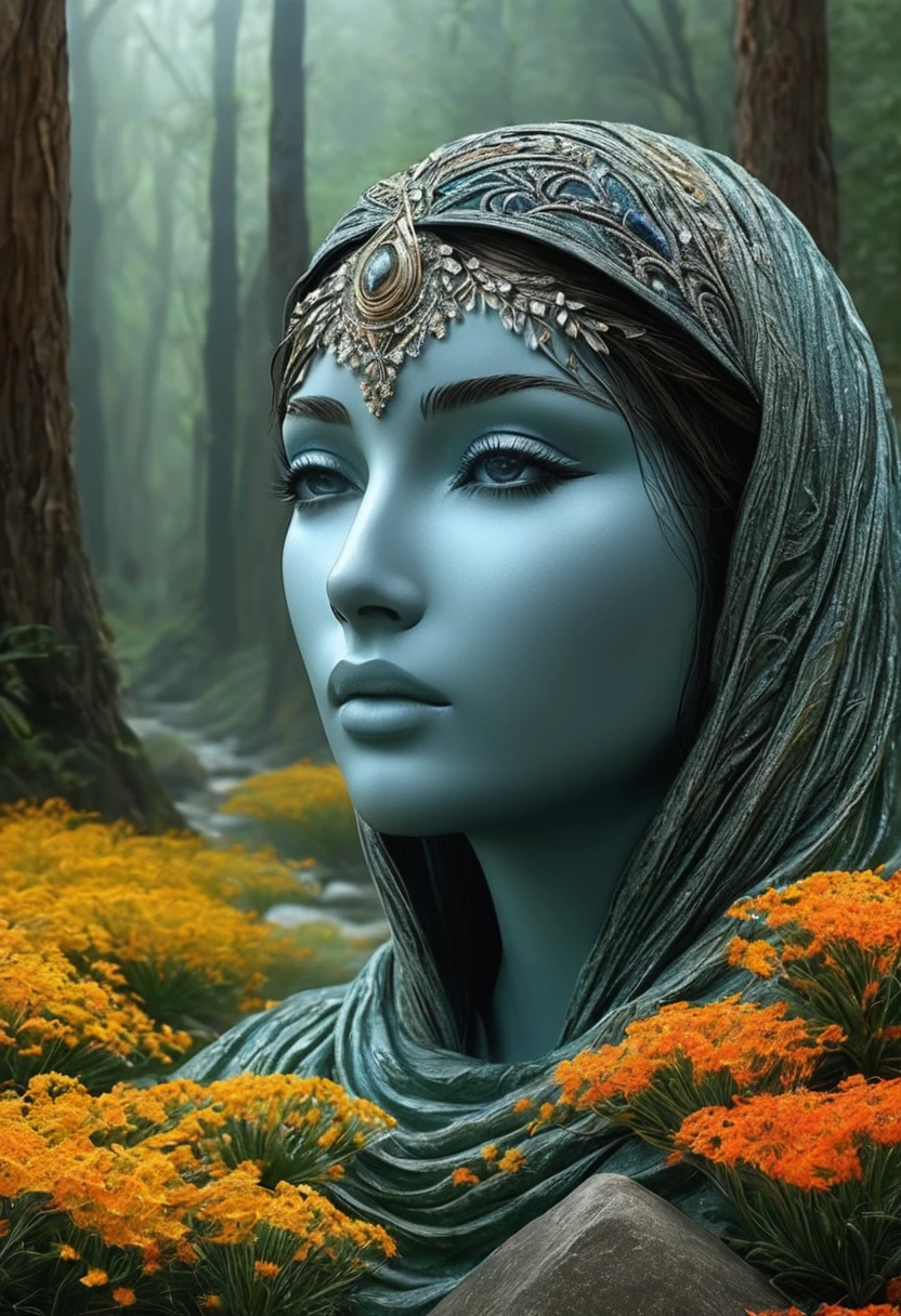 The images I see now that I am stone are fascinating, the forests and deserts where I lived are totally different. , They are a beautiful stone, I am a diamond. The images that I see and that I have seen are impressive. Seeing what the flowers and trees are like is impressive. ,The forests and deserts seem full of magic, the rivers show their best face, the style is very real very real ,the composition of the image applies all the rules of photography and cinema lighting is used , the background looks impressive the depth of field is visible you can see natural colors you can see the detail of the flowers of all