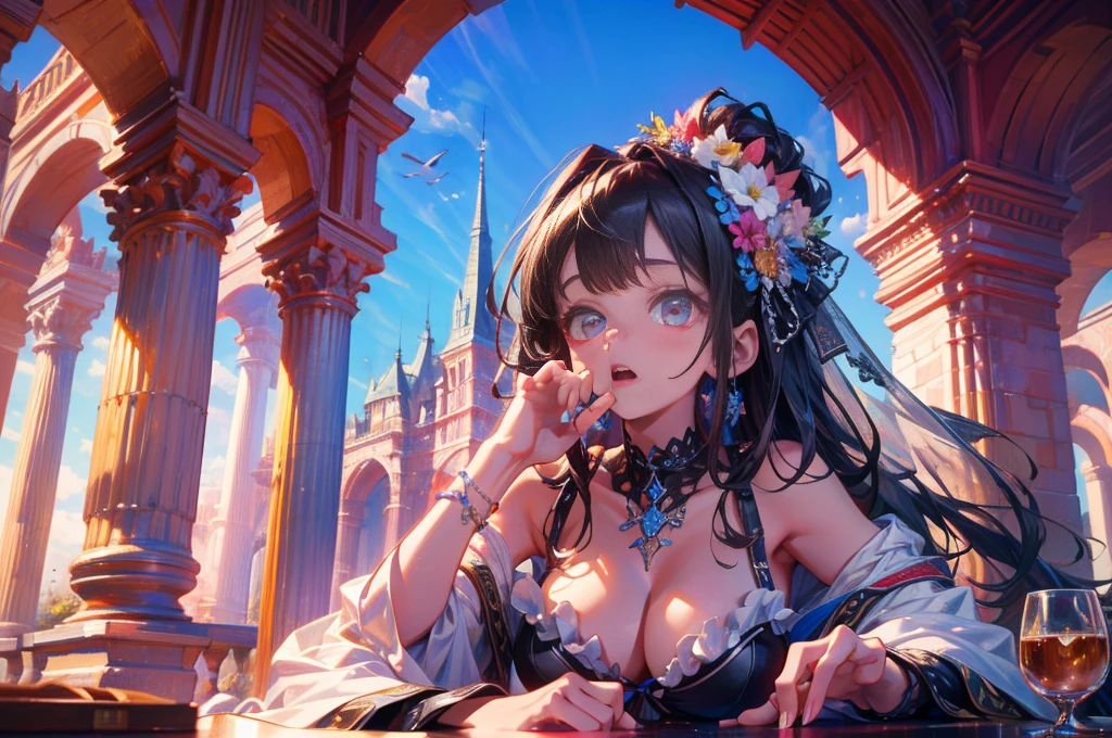 masterpiece, best quality, high quality, detailed, ultra detailed, hyper detailed, insanely detailed, exquisite, beautiful, FHD, Full-HD, 4K, 8K, 16K, highres, absurdres,summer girls!!