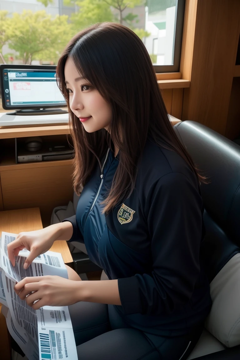 ((Tracking & woman'Athletics))、(((1 person)))、((Sports swimwear:1.3))、((Stadium))、So cute、smile、Beautiful breasts、Lesbians all over、playground、((Great style))、((Healthy Body))、((Short Hairstyles)) 、日本のwoman、Realistic、Beautiful attention to detail、Hyperrealism、High Contrast、Ultra HD、Realistic skin texture、Best image quality、Highest quality、Ultra-high resolution、Fine details、With great care,thin, See through))Tight-fitting underwear with straps,she'I didn't realize my nipples were showing through my stockings,F Cup、Big Breasts、Tight clothing