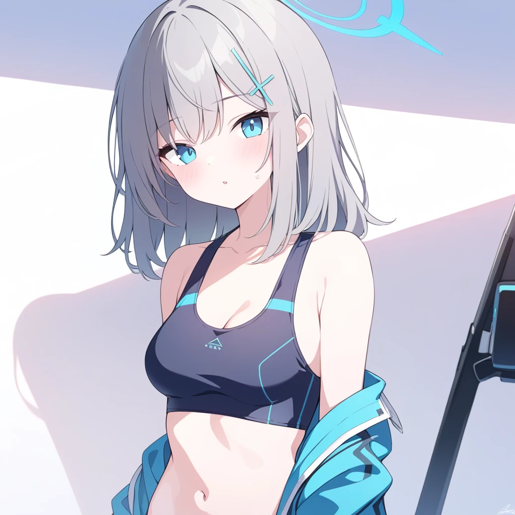 Clear for content,high quality,shiroko(blue archive)