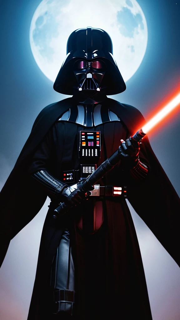 Darth Vader Women's body types Black Leather Gloves Cape Lightsabre Darth Vaderマスクを顔に