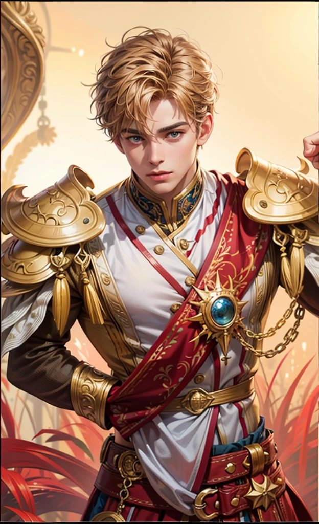 Best quality, masterpiece, detailed skin texture, detailed clothes texture, detailed face, super detail, 8k, intricate detail, 1 boy, The color doesn't change, Muscle guy, 1 guy