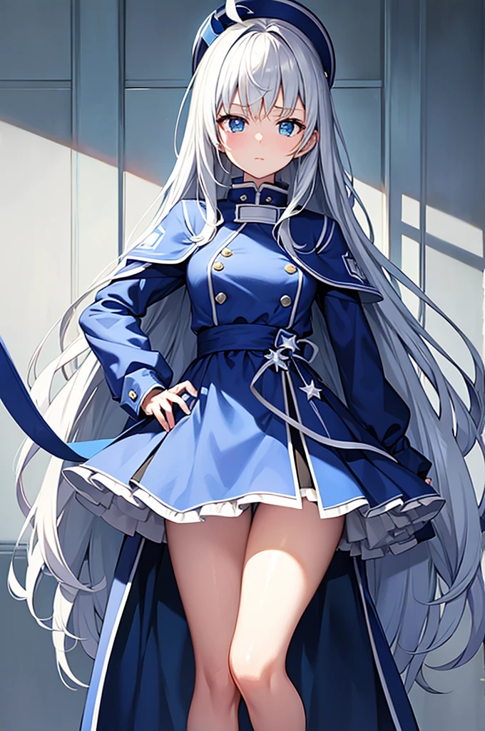 change blue to white