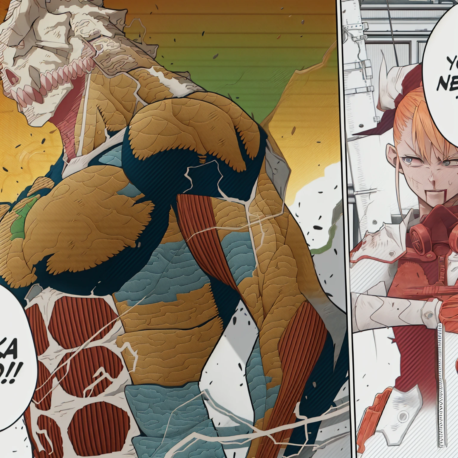 Colorize manga panel, detailed shading, vibrant colors, authentic manga style, high contrast, smooth gradients, crisp lines, dynamic lighting, professional quality