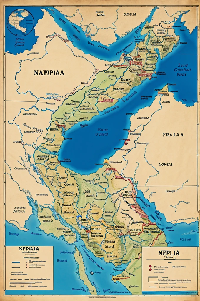 Nepal map