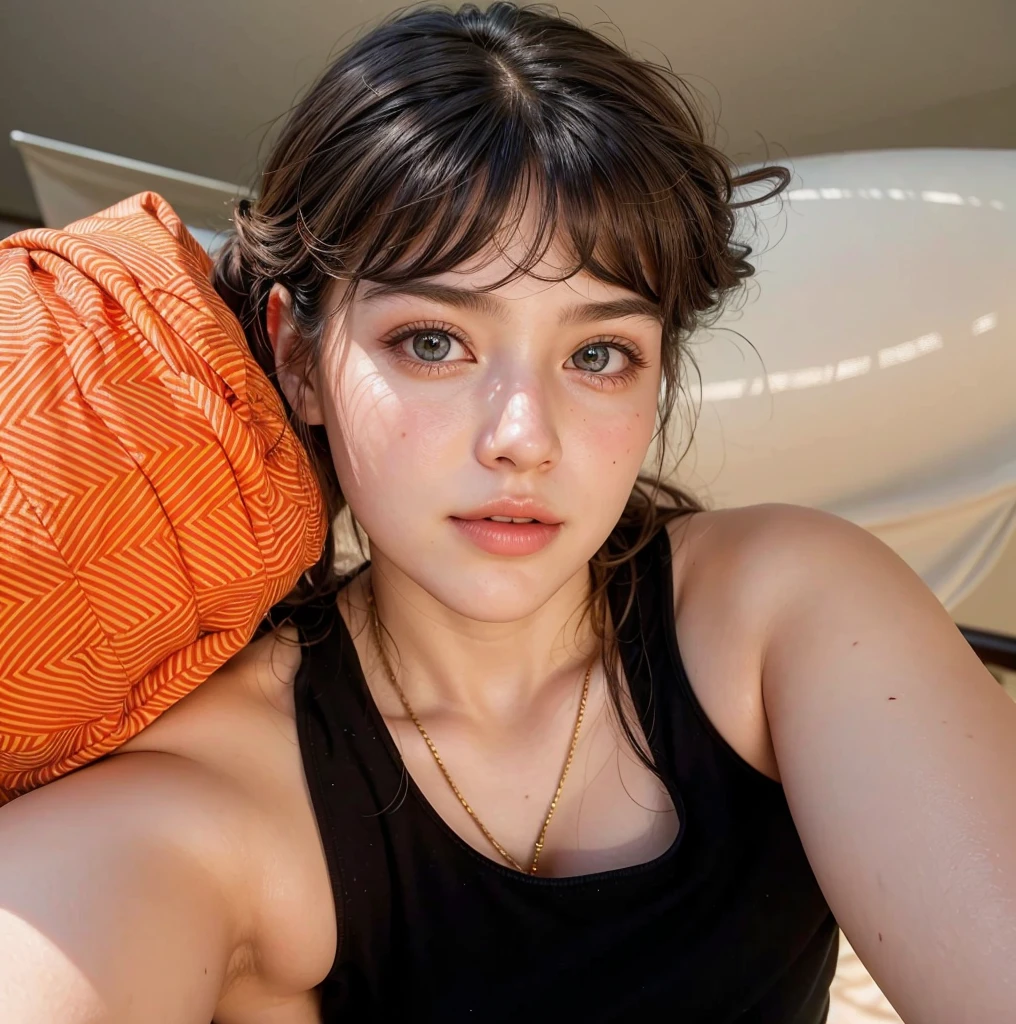 a beautiful girl in a garden, detailed face and eyes, long eyelashes, golden hair, sunlight, warm atmosphere, highly detailed, photorealistic, 8k, masterpiece, intricate details, vibrant colors, natural lighting, cinematic composition, dreamy mood, ethereal quality