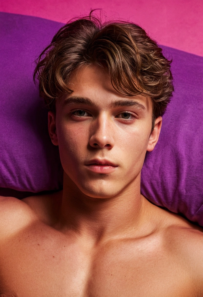 A SEXI BOY LYING DOWN