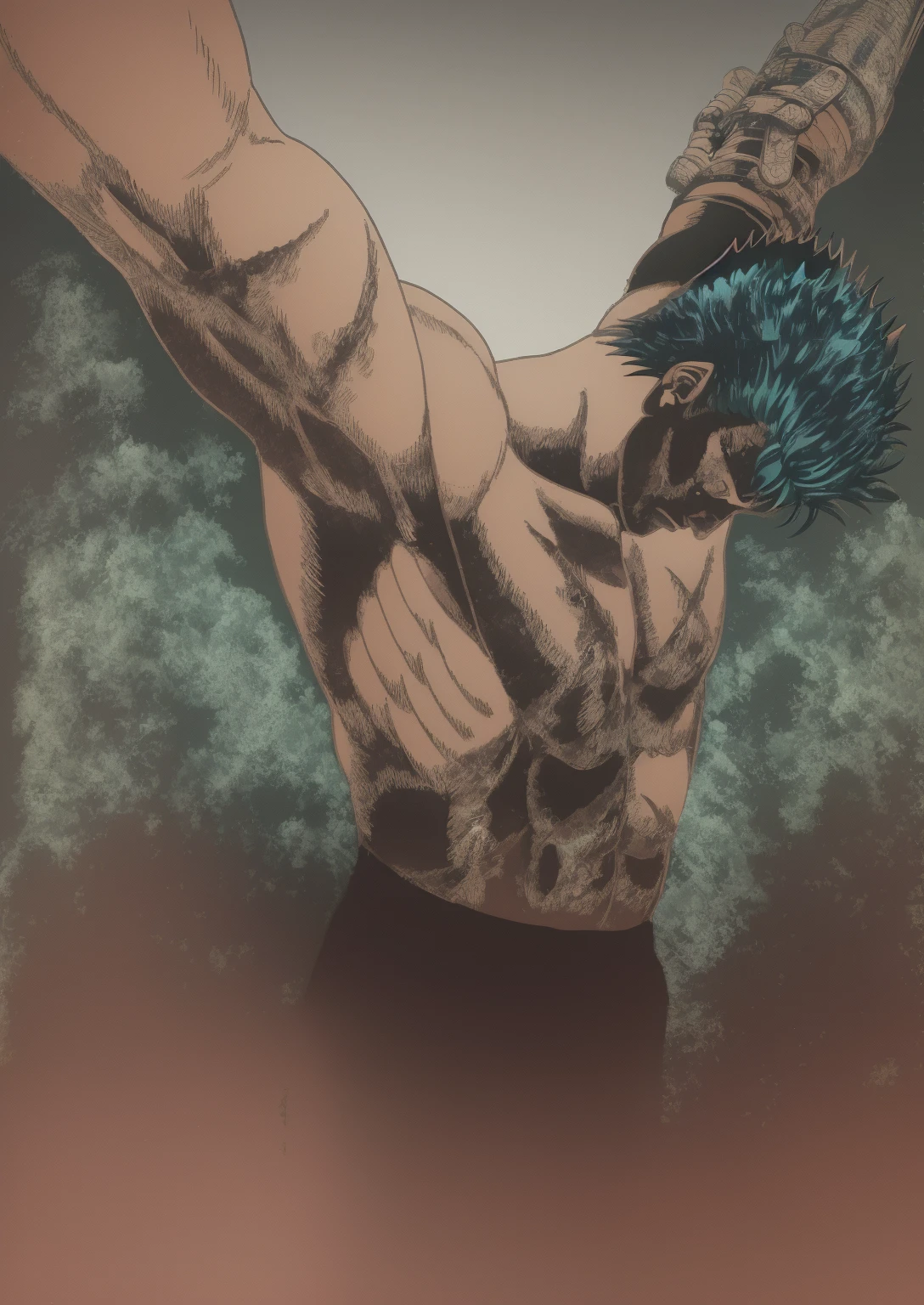 Colorize manga panel, detailed shading, vibrant colors, authentic manga style, high contrast, smooth gradients, crisp lines, dynamic lighting, professional quality
