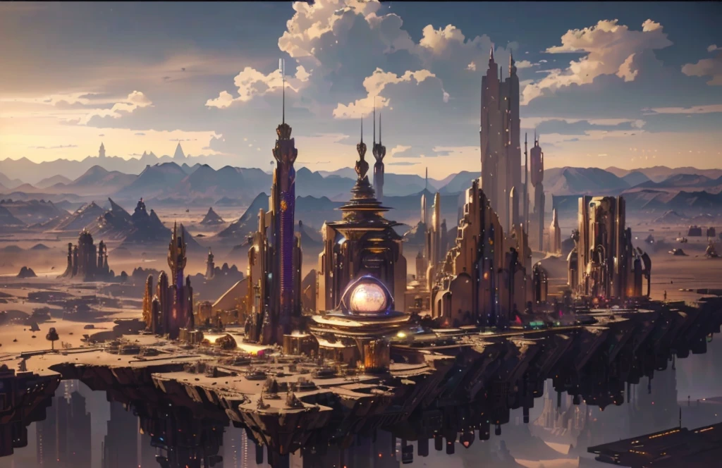 futuristic city in the middle of a desert with mountains in the background, big and structured valhalla city, ancient sci - fi city, huge futuristic temple city, anime concept hdr anime macmanus, epic 8 k hd anime shot, in front of a fantasy city, intricate ornate anime cgi style, in fantasy sci - fi city, fantasy capital city, ancient steampunk city,futuristic city in the middle of a desert with mountains in the background, big and structured valhalla city, ancient sci - fi city, huge futuristic temple city, anime concept hdr anime macmanus, epic 8 k hd anime shot, in front of a fantasy city, intricate ornate anime cgi style, in fantasy sci - fi city, fantasy capital city, ancient steampunk city