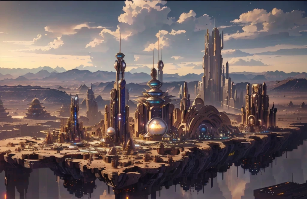 futuristic city in the middle of a desert with mountains in the background, big and structured valhalla city, ancient sci - fi city, huge futuristic temple city, anime concept hdr anime macmanus, epic 8 k hd anime shot, in front of a fantasy city, intricate ornate anime cgi style, in fantasy sci - fi city, fantasy capital city, ancient steampunk city,futuristic city in the middle of a desert with mountains in the background, big and structured valhalla city, ancient sci - fi city, huge futuristic temple city, anime concept hdr anime macmanus, epic 8 k hd anime shot, in front of a fantasy city, intricate ornate anime cgi style, in fantasy sci - fi city, fantasy capital city, ancient steampunk city