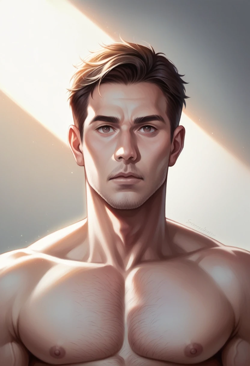 a man with a strong erect penis, highly detailed, photorealistic, masterpiece, 8k, studio lighting, ultra-detailed, extremely detailed face and body, muscular athletic body, handsome man with chiseled features, beautiful eyes, nose and lips, intricate details, realistic skin texture, natural lighting, dramatic shadows, cinematic composition, seamless blending, compelling pose, dynamic action, intense expression, vivid colors, high contrast, sharp focus