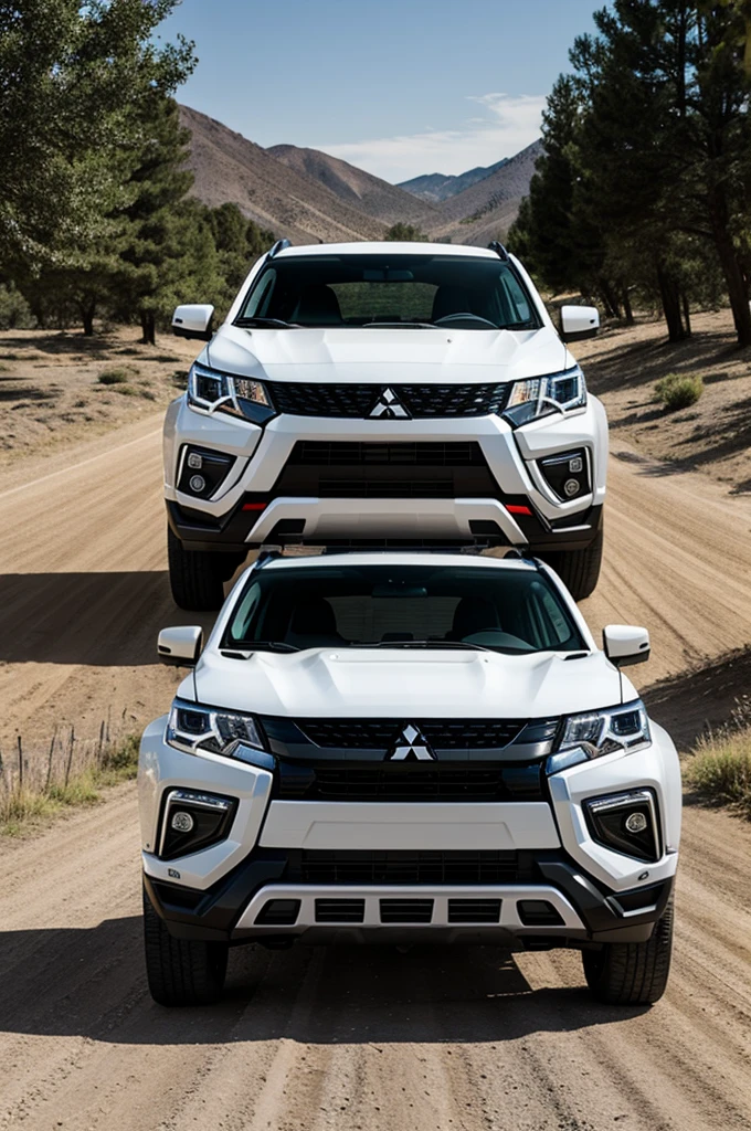White 2019 Mitsubishi Strada