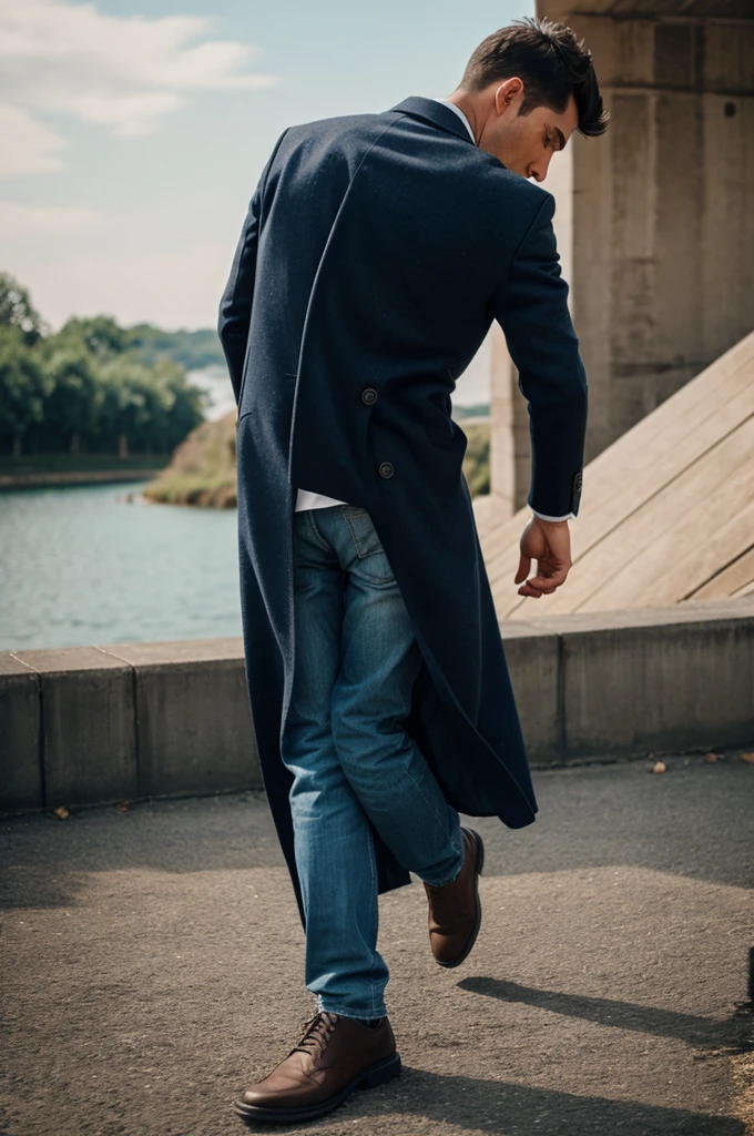 A man without head