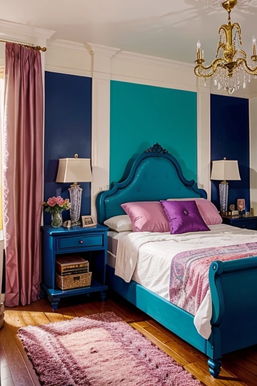 Colorful majestic rooms