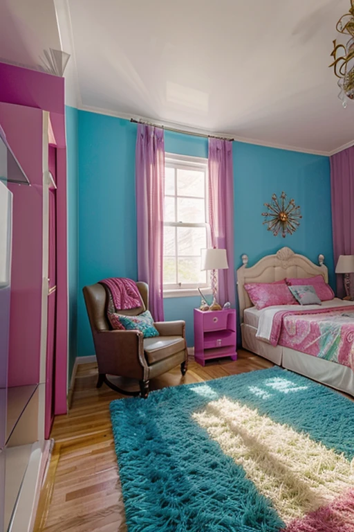 Colorful majestic rooms