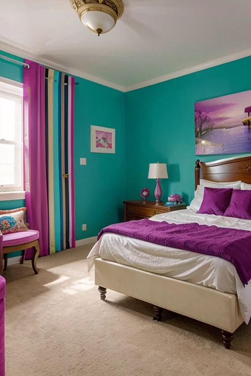 Colorful majestic rooms