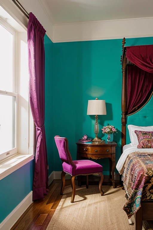 Colorful majestic rooms