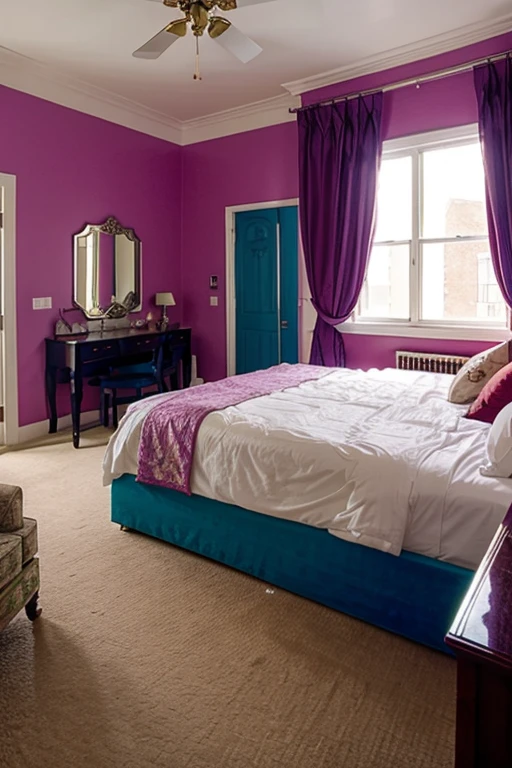 Colorful majestic rooms