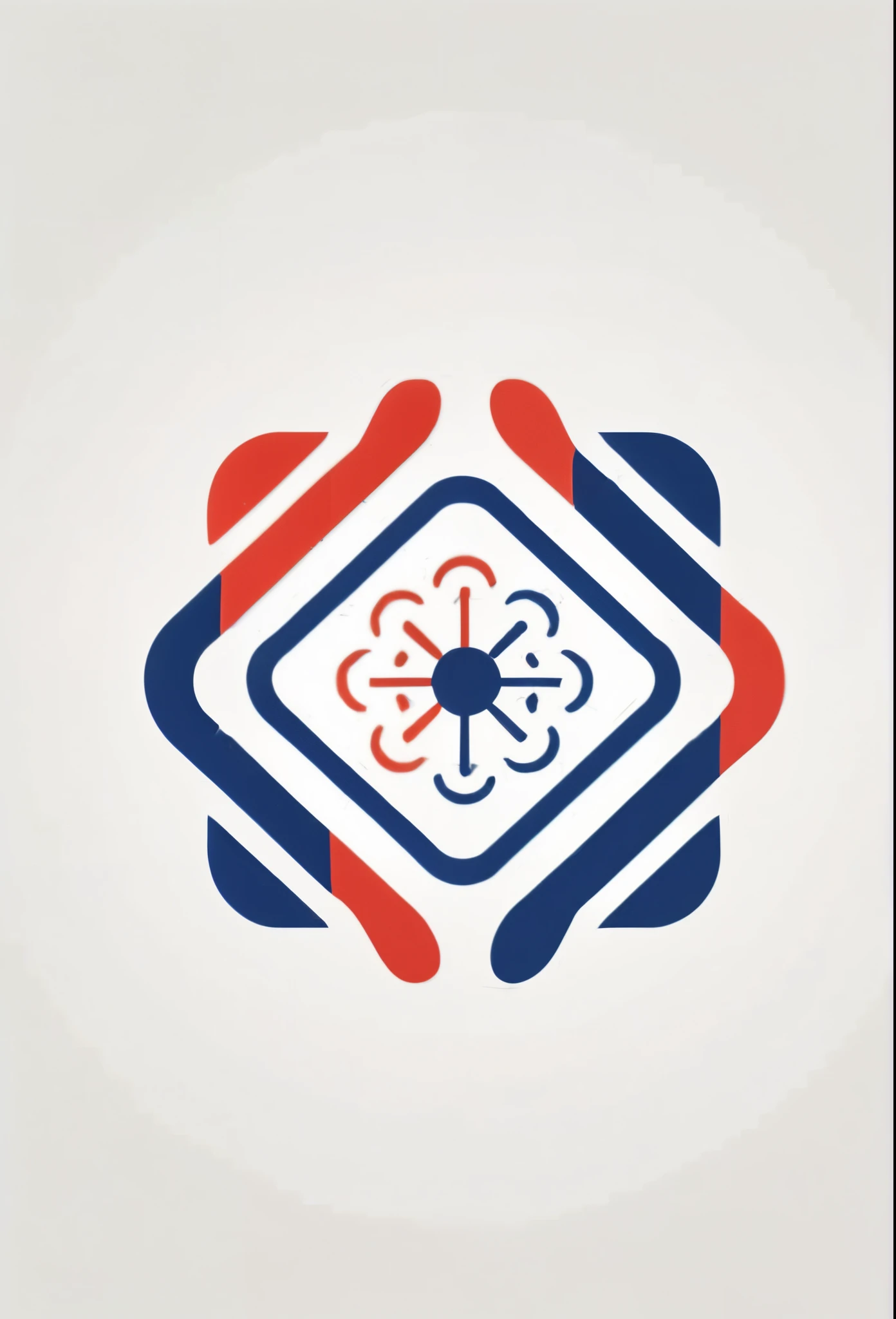 BIOFILM INHIBITORY PROTOCOL STYLE LOGO

 white-based logo
 The patterns use red and deep blue

 chic and modern design

 Pretty cool

 White background