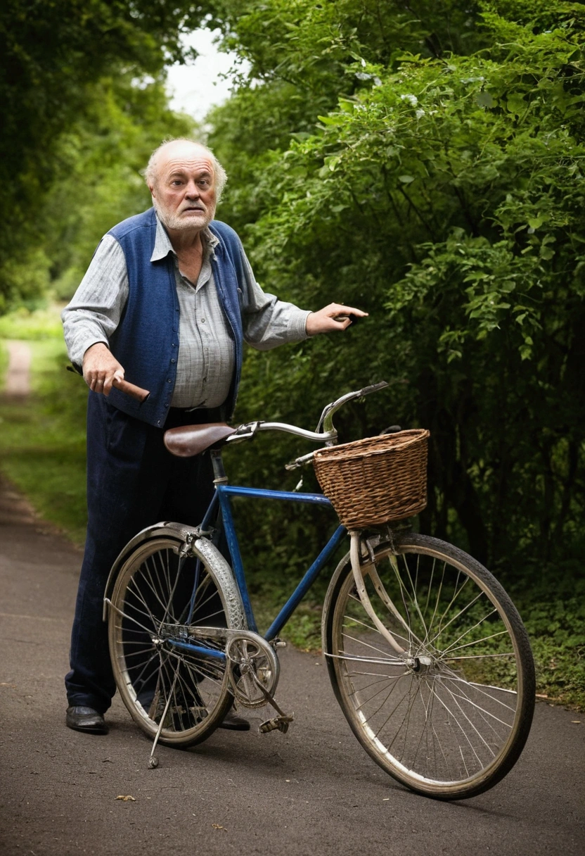 story about when an old drunk tried to steal our bicycle, when I was a I was with my cousin on a bicycle and we saw a group of drunks and one of them got up and took out a knife and tried to take his bicycle. But he couldn't and we left in a hurry and they tried to follow us with a knife in hand but they couldn't reach us and we headed to the house and they didn't bother us anymore.
