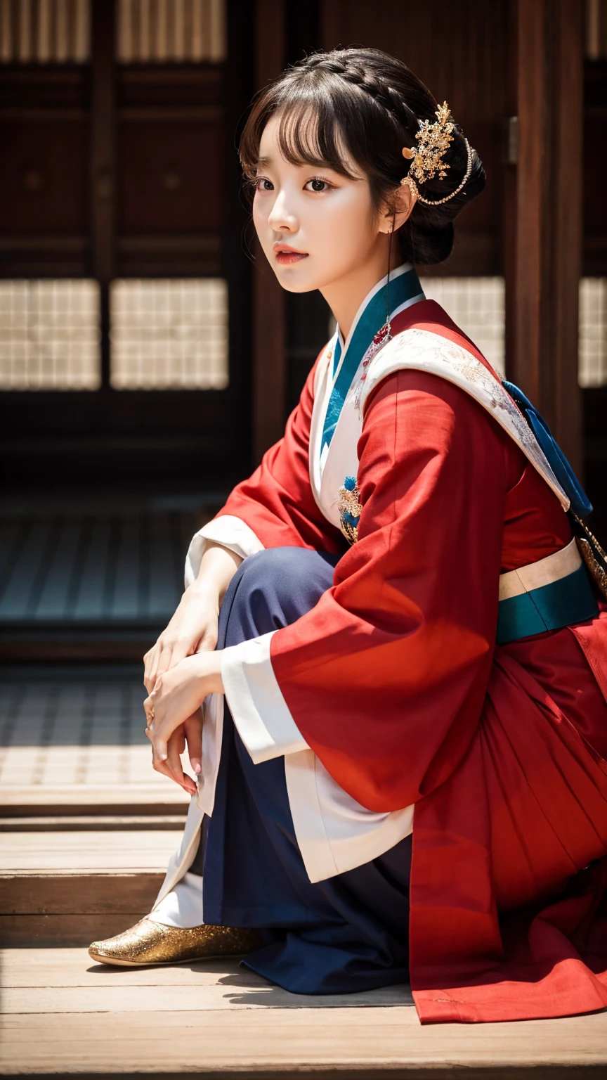 Korean period drama、Waiting Girl、palace