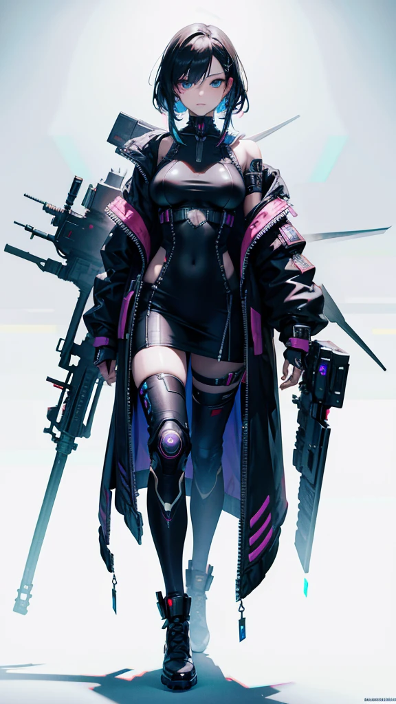 Cyberpunk, beautiful women, Ultra-detailed, master piece, best quality, high resolution, beautiful eyes, detailed eyes, detailed face